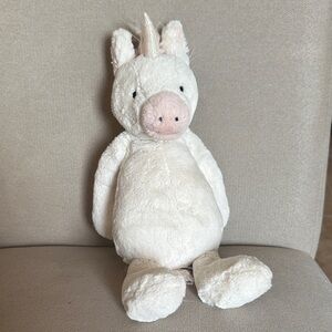 Jellycat Plush White Unicorn Toy